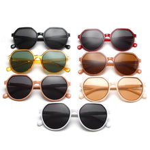 Load image into Gallery viewer, All-match Trend Sunglasses Personality Round Frame Sunglasses Ins Trend Candy Color Big Frame Sunglasses
