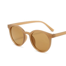 Load image into Gallery viewer, All-match Trend Sunglasses Personality Round Frame Sunglasses Ins Trend Candy Color Big Frame Sunglasses