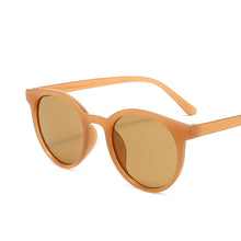 Load image into Gallery viewer, All-match Trend Sunglasses Personality Round Frame Sunglasses Ins Trend Candy Color Big Frame Sunglasses