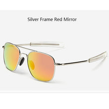 Load image into Gallery viewer, American Army MILITARY Pilot Sunglasses Mens Brand American Optical Polarized Sun Glasses Oculos De Sol Masculino