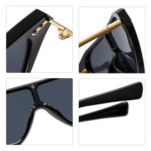 Load image into Gallery viewer, Arrow Designer Irregular Square Sunglasses For Women Men Retro One Piece Lens Vintage Quality Ins Trend Shades UV400