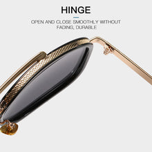 Load image into Gallery viewer, Big Frame Sunglasses Men Square Metal Sun Glasses Women Retro Sun Glasses Vintage  Gafas Oculos De Sol