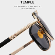 Load image into Gallery viewer, Big Frame Sunglasses Men Square Metal Sun Glasses Women Retro Sun Glasses Vintage  Gafas Oculos De Sol