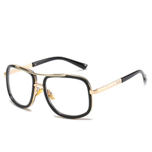 Load image into Gallery viewer, Big Frame Sunglasses Men Square Metal Sun Glasses Women Retro Sun Glasses Vintage  Gafas Oculos De Sol