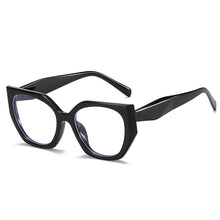 Load image into Gallery viewer, Brand Designer Irregular Square Anti Blue Light Women Glasses Retro Ladies Clear Frame Rending Computer Cat Eye Eyeg