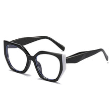 Load image into Gallery viewer, Brand Designer Irregular Square Anti Blue Light Women Glasses Retro Ladies Clear Frame Rending Computer Cat Eye Eyeg