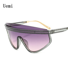 Load image into Gallery viewer, Brand Designer Oversized Rimless Sunglasses For Women Men  Top-quality Retro Sun Glasses Ins Trending Shades