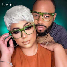 Carica l'immagine nel visualizzatore di Gallery, Cat Eye Anti Blue Light Glasses For Women Men TR90 Retro Clear Ladies Eyeglasses Computer Reading  Designer