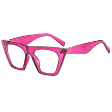 Carica l'immagine nel visualizzatore di Gallery, Cat Eye Anti Blue Light Glasses For Women Men TR90 Retro Clear Ladies Eyeglasses Computer Reading  Designer