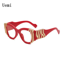 Carica l'immagine nel visualizzatore di Gallery, Occhiali Cat Eye anti luce blu per donna Occhiali da vista retrò moderni e trasparenti per computer Reding Prodotto di tendenza Ladies Whol