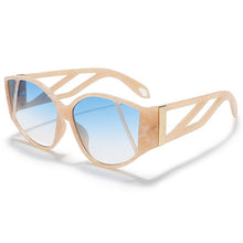 Load image into Gallery viewer, Cat Eye Sunglasses Personality Big Frame Sun Glasses  Brand Retro  Black Sun Glasses Female Men UV400 Oculos
