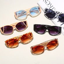 Load image into Gallery viewer, Cat Eye Sunglasses Personality Big Frame Sun Glasses  Brand Retro  Black Sun Glasses Female Men UV400 Oculos