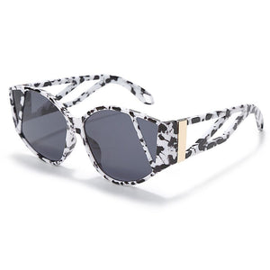 Cat Eye Sunglasses Personality Big Frame Sun Glasses  Brand Retro  Black Sun Glasses Female Men UV400 Oculos