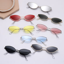 Load image into Gallery viewer, Cat Eye Sunglasses Small Metal Frame Retro Sunglasses Trend UV400 Protection Eyewear Streetwear Sun Glasses