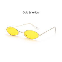 Load image into Gallery viewer, Cat Eye Sunglasses Small Metal Frame Retro Sunglasses Trend UV400 Protection Eyewear Streetwear Sun Glasses