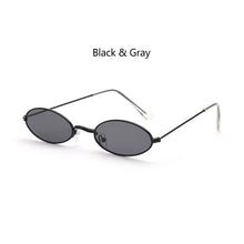 Load image into Gallery viewer, Cat Eye Sunglasses Small Metal Frame Retro Sunglasses Trend UV400 Protection Eyewear Streetwear Sun Glasses