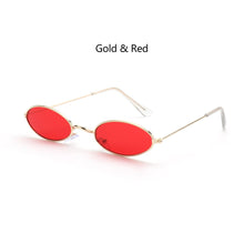 Load image into Gallery viewer, Cat Eye Sunglasses Small Metal Frame Retro Sunglasses Trend UV400 Protection Eyewear Streetwear Sun Glasses