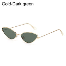 Load image into Gallery viewer, Cat Eye Sunglasses Small Metal Frame Retro Sunglasses Trend UV400 Protection Eyewear Streetwear Sun Glasses