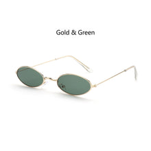 Load image into Gallery viewer, Cat Eye Sunglasses Small Metal Frame Retro Sunglasses Trend UV400 Protection Eyewear Streetwear Sun Glasses