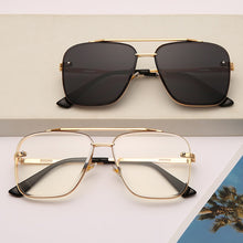 Load image into Gallery viewer, Classic Square Sunglasses Cool Men Vintage Brand Design Metal Sun Glasses Women Shades UV400 Oculos De Sol