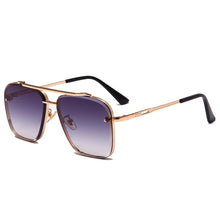 Load image into Gallery viewer, Classic Square Sunglasses Cool Men Vintage Brand Design Metal Sun Glasses Women Shades UV400 Oculos De Sol