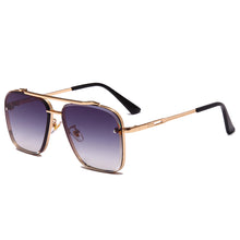 Load image into Gallery viewer, Classic Square Sunglasses Cool Men Vintage Brand Design Metal Sun Glasses Women Shades UV400 Oculos De Sol