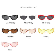 Load image into Gallery viewer, Cute Sexy Ladies Cat Eye Sunglasses Women Vintage Brand Black Sun Glasses Female Oculos De Sol Femme