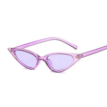 Load image into Gallery viewer, Cute Sexy Ladies Cat Eye Sunglasses Women Vintage Brand Small Black Sun Glasses Female Oculos De Sol Femme