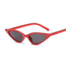 Load image into Gallery viewer, Cute Sexy Ladies Cat Eye Sunglasses Women Vintage Brand Small Black Sun Glasses Female Oculos De Sol Femme