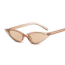 Load image into Gallery viewer, Cute Sexy Ladies Cat Eye Sunglasses Women Vintage Brand Small Black Sun Glasses Female Oculos De Sol Femme