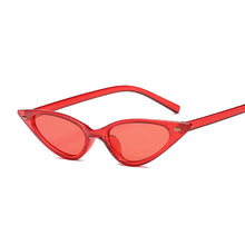 Load image into Gallery viewer, Cute Sexy Ladies Cat Eye Sunglasses Women Vintage Brand Small Black Sun Glasses Female Oculos De Sol Femme