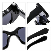 Load image into Gallery viewer, Designer Small Square Sunglasses For Women Men Retro Off Frame Sun Glasses Brand Notched Ins Trending UV400 Eyewear