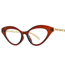 Carica l'immagine nel visualizzatore di Gallery, Female Anti-blue Light Cat Eye Frame Glasses Vintage For Women Computer Clear Eyeglasses Ladies