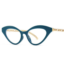 Carica l'immagine nel visualizzatore di Gallery, Female Anti-blue Light Cat Eye Frame Glasses Vintage For Women Computer Clear Eyeglasses Ladies