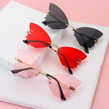 Load image into Gallery viewer, Frameless Trend Sunglasses ins Butterfly Glasses Sunglasses Vintage Female Glasses Design Streetwear