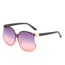 Load image into Gallery viewer, Irregular Round Sunglasses One Piece Apple Brand Designer Eyeglasses Funny Decoration Oculos Female