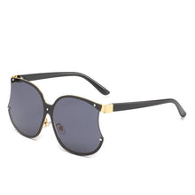 Load image into Gallery viewer, Irregular Round Sunglasses One Piece Apple Brand Designer Eyeglasses Funny Decoration Oculos Female