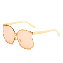Load image into Gallery viewer, Irregular Round Sunglasses One Piece Apple Brand Designer Eyeglasses Funny Decoration Oculos Female