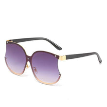 Load image into Gallery viewer, Irregular Round Sunglasses One Piece Apple Brand Designer Eyeglasses Funny Decoration Oculos Female