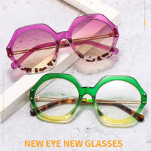 Load image into Gallery viewer, Irregular Square Sunglasses For Women Men Retro Designer Oversized Frame Sun Glasses Ins Trending Shades UV400 Eyegl