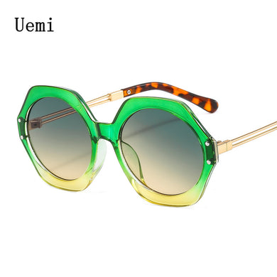 Irregular Square Sunglasses For Women Men Retro Designer Oversized Frame Sun Glasses Ins Trending Shades UV400 Eyegl