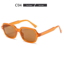 Load image into Gallery viewer, Jelly Sunglasses Men and Women Retro Box Personality Glasses  Spectacles