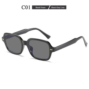Jelly Sunglasses Men and Women Retro Box Personality Glasses  Spectacles