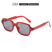 Load image into Gallery viewer, Jelly Sunglasses Men and Women Retro Box Personality Glasses  Spectacles