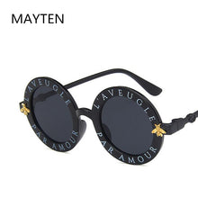 Load image into Gallery viewer, Kids Sunglasse Bee Goggle Shades Round Eyewear Children Boy Glasses Boys Girls baby OutdoorsTravel Shopping Eyeglass