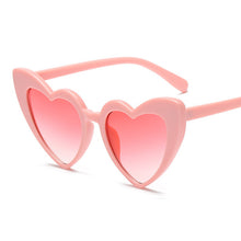 Load image into Gallery viewer, Love Heart Sunglasses Women Cute Sexy Retro Cat Eye Vintage Sun Glasses Black Red Female Eyewear UV400