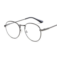 Load image into Gallery viewer, Men Glasses Frame Women Eyeglasses Frame 2019 Vintage Round Clear Lens Glasses Optical Spectacle Frame