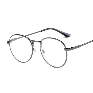 Men Glasses Frame Women Eyeglasses Frame 2019 Vintage Round Clear Lens Glasses Optical Spectacle Frame