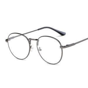 Men Glasses Frame Women Eyeglasses Frame 2019 Vintage Round Clear Lens Glasses Optical Spectacle Frame