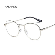 Load image into Gallery viewer, Men Glasses Frame Women Eyeglasses Frame 2019 Vintage Round Clear Lens Glasses Optical Spectacle Frame